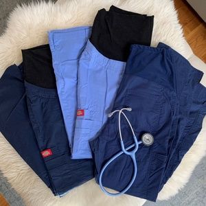 5 Maternity Scubs(2 TOPS, 3 PANT)SOLD (Thank you!)
